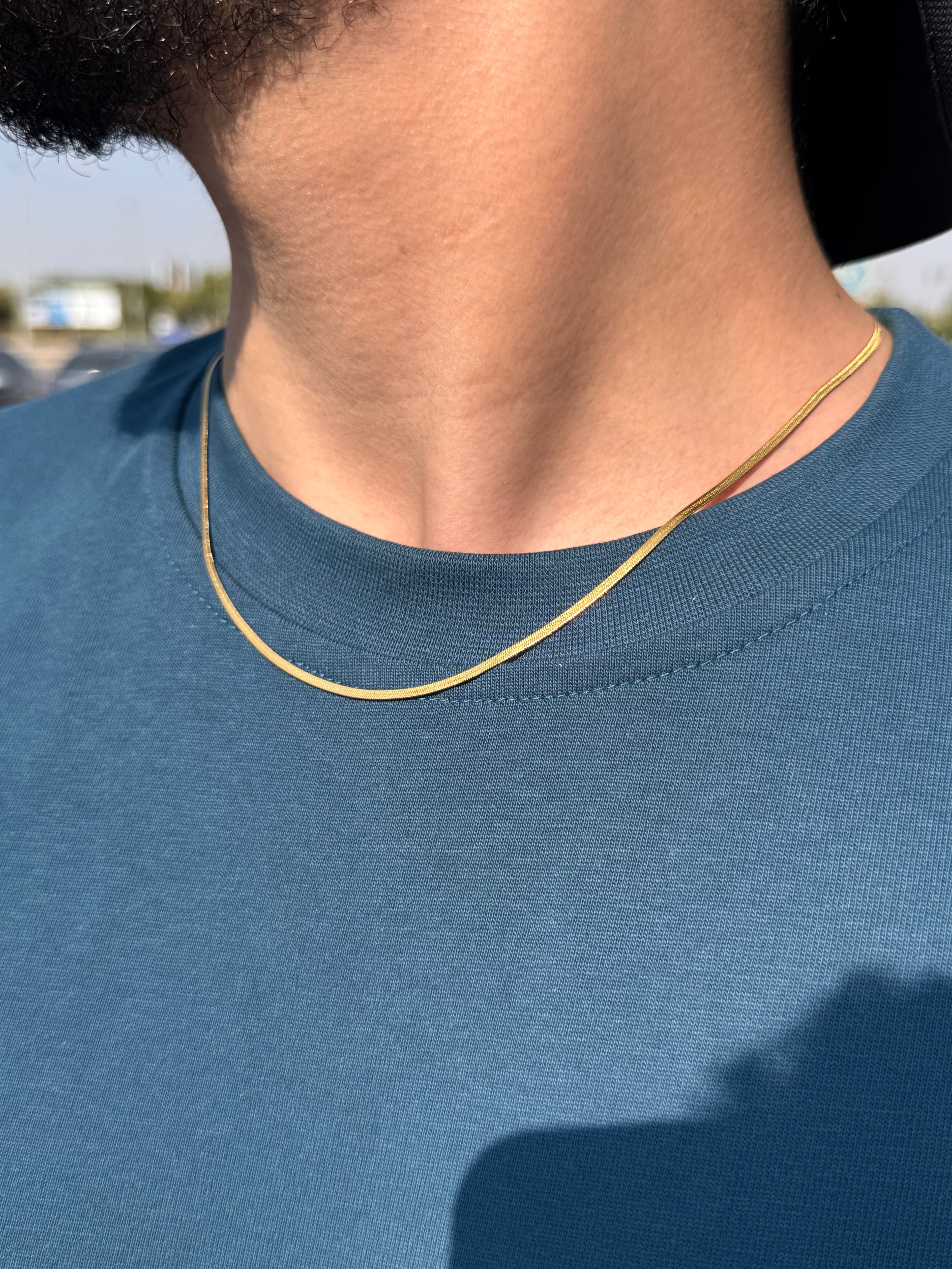 Stainless Steel necklace gold