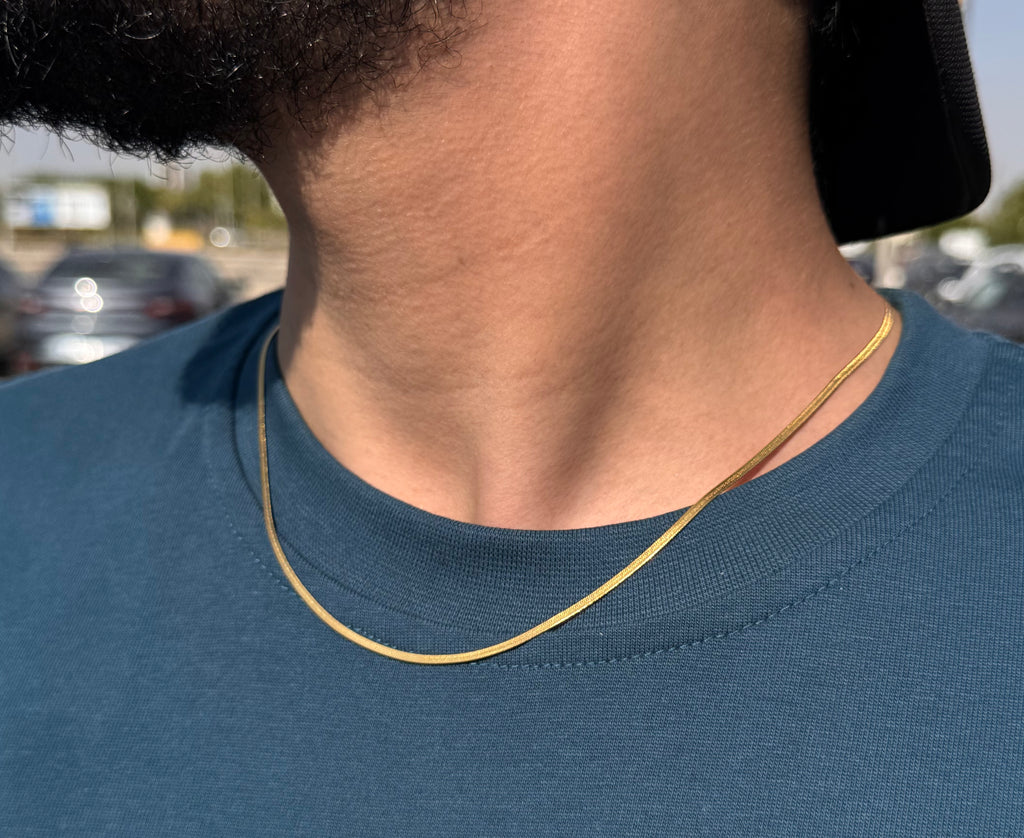 Stainless Steel necklace gold
