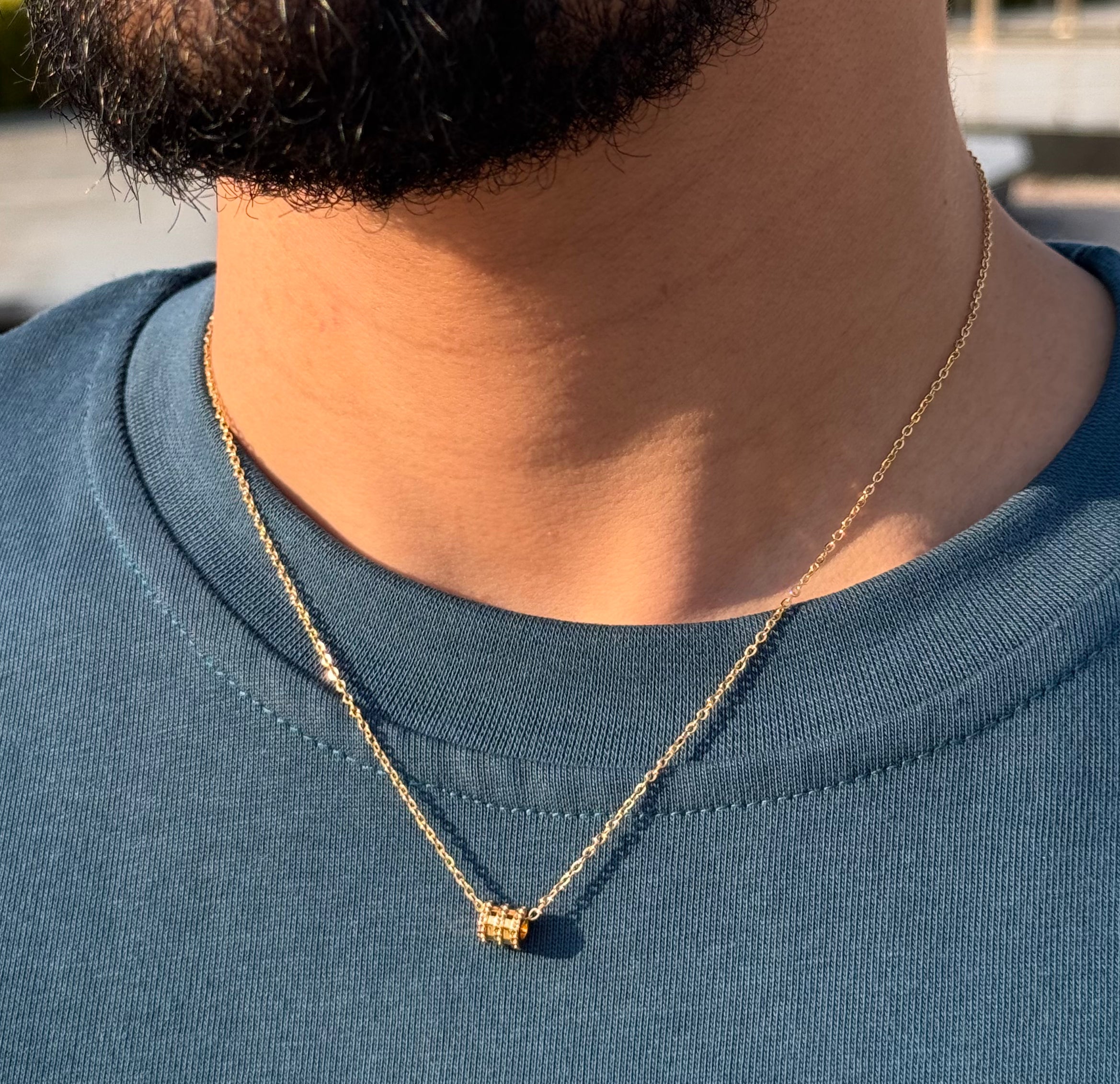 Stainless Steel necklace gold