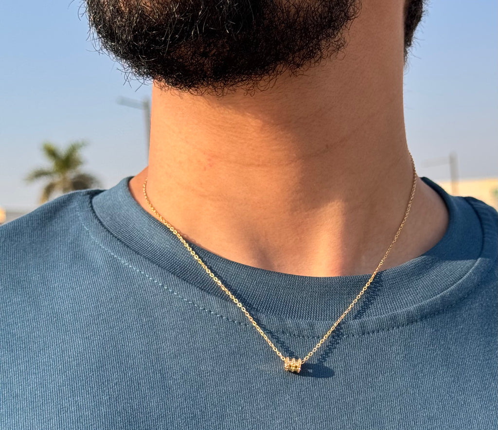 Stainless Steel necklace gold