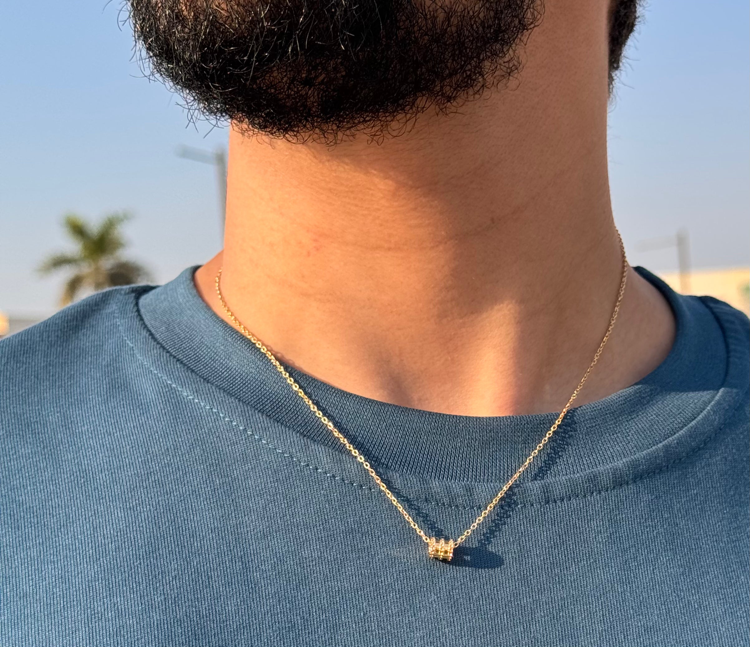 Stainless Steel necklace gold