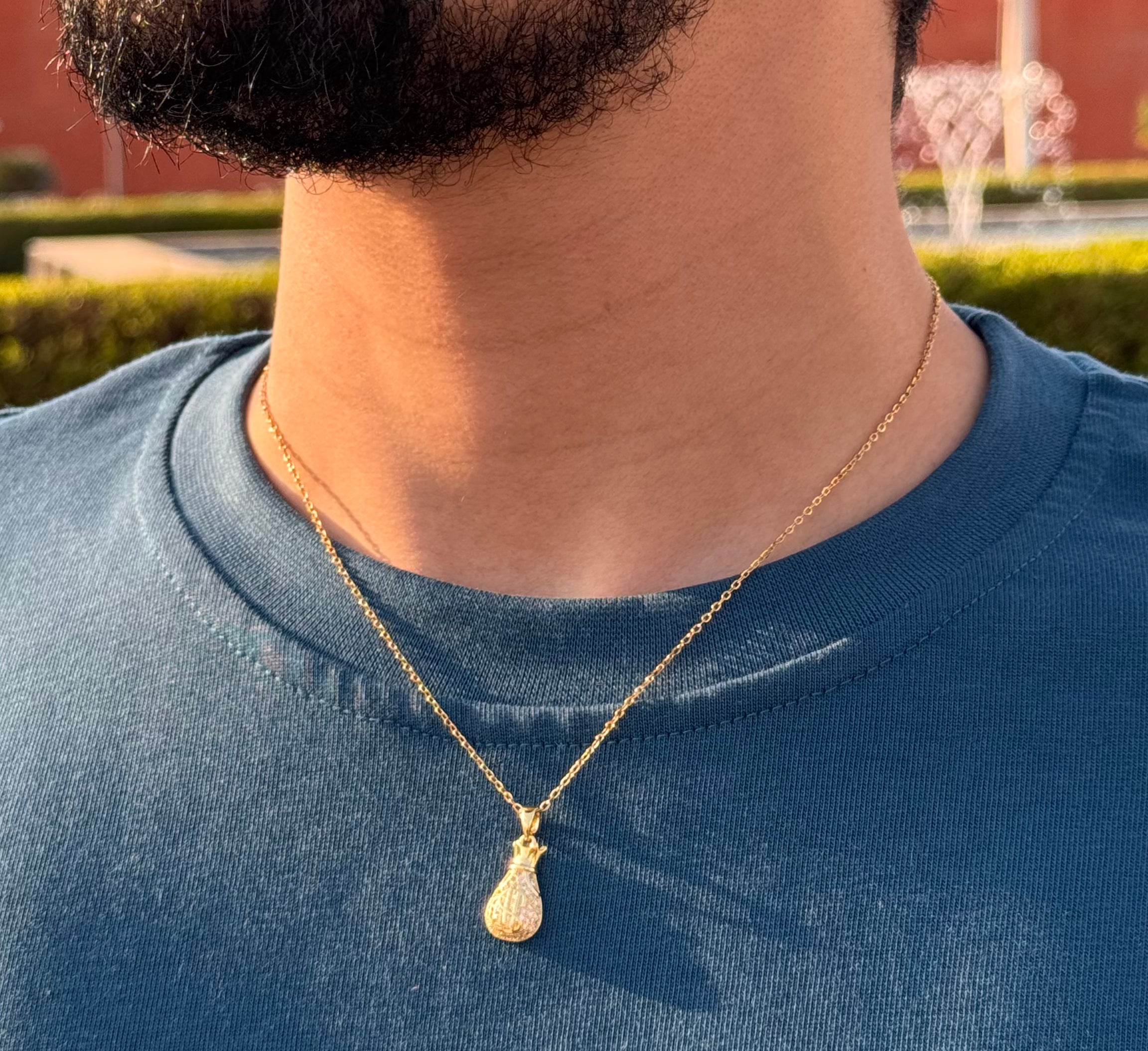 Stainless Steel necklace gold