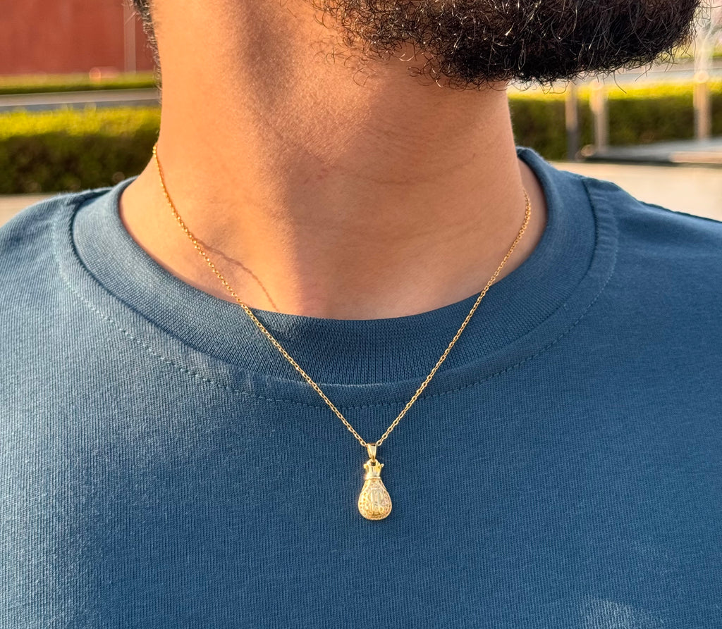 Stainless Steel necklace gold