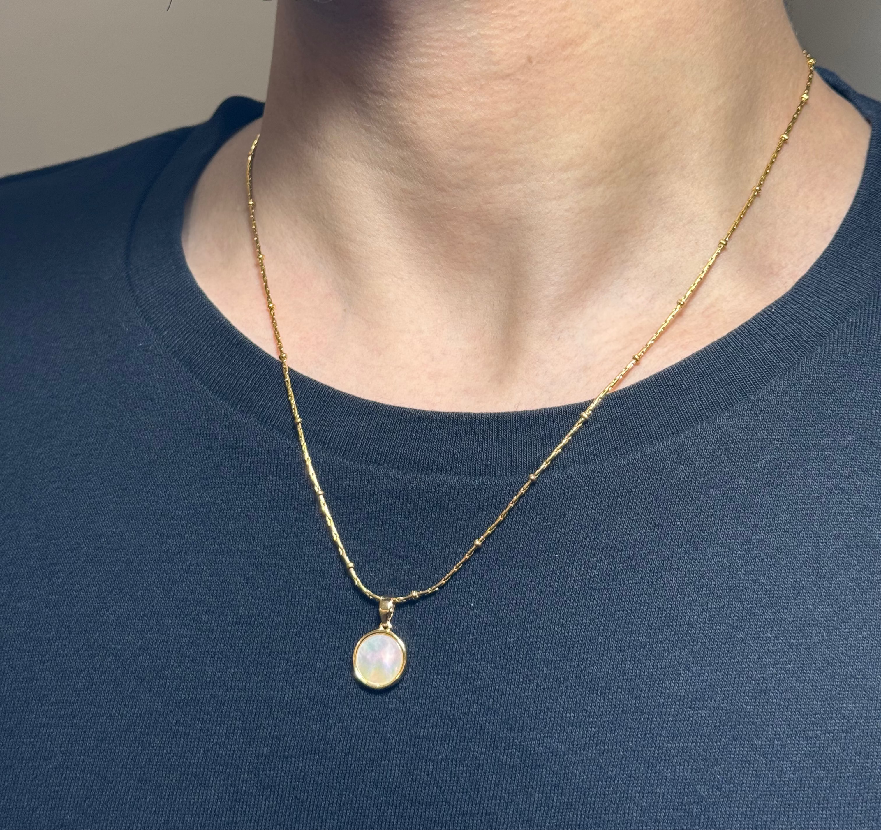 Pure Stainless Steel - Gold Plated 21K