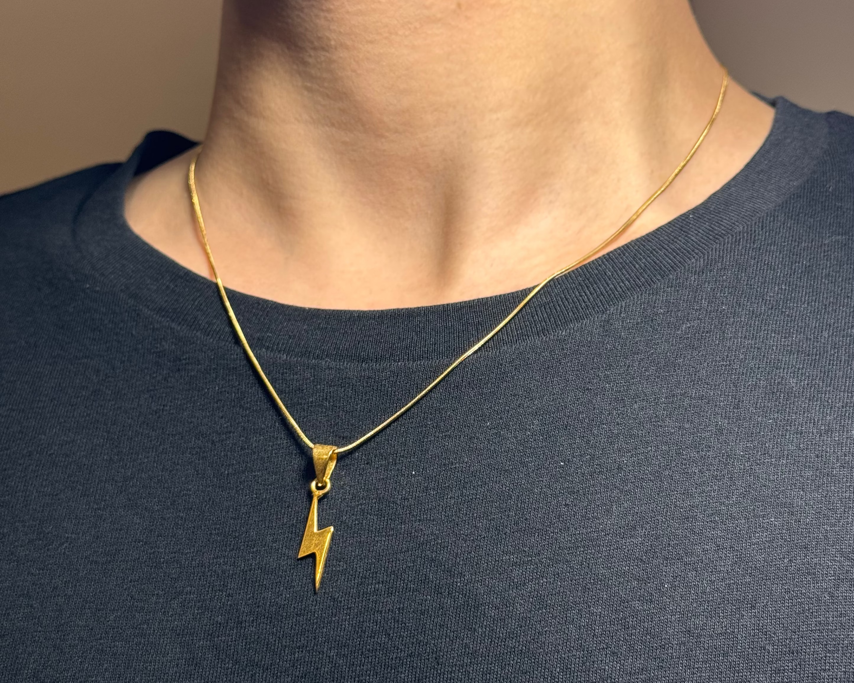 Pure Stainless Steel - Gold Plated 21K