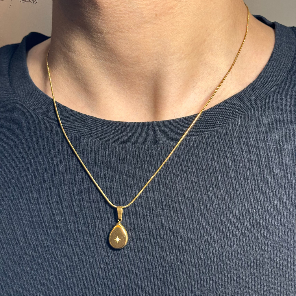 Pure Stainless Steel - Gold Plated 21K