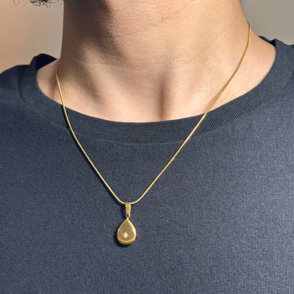 Pure Stainless Steel - Gold Plated 21K