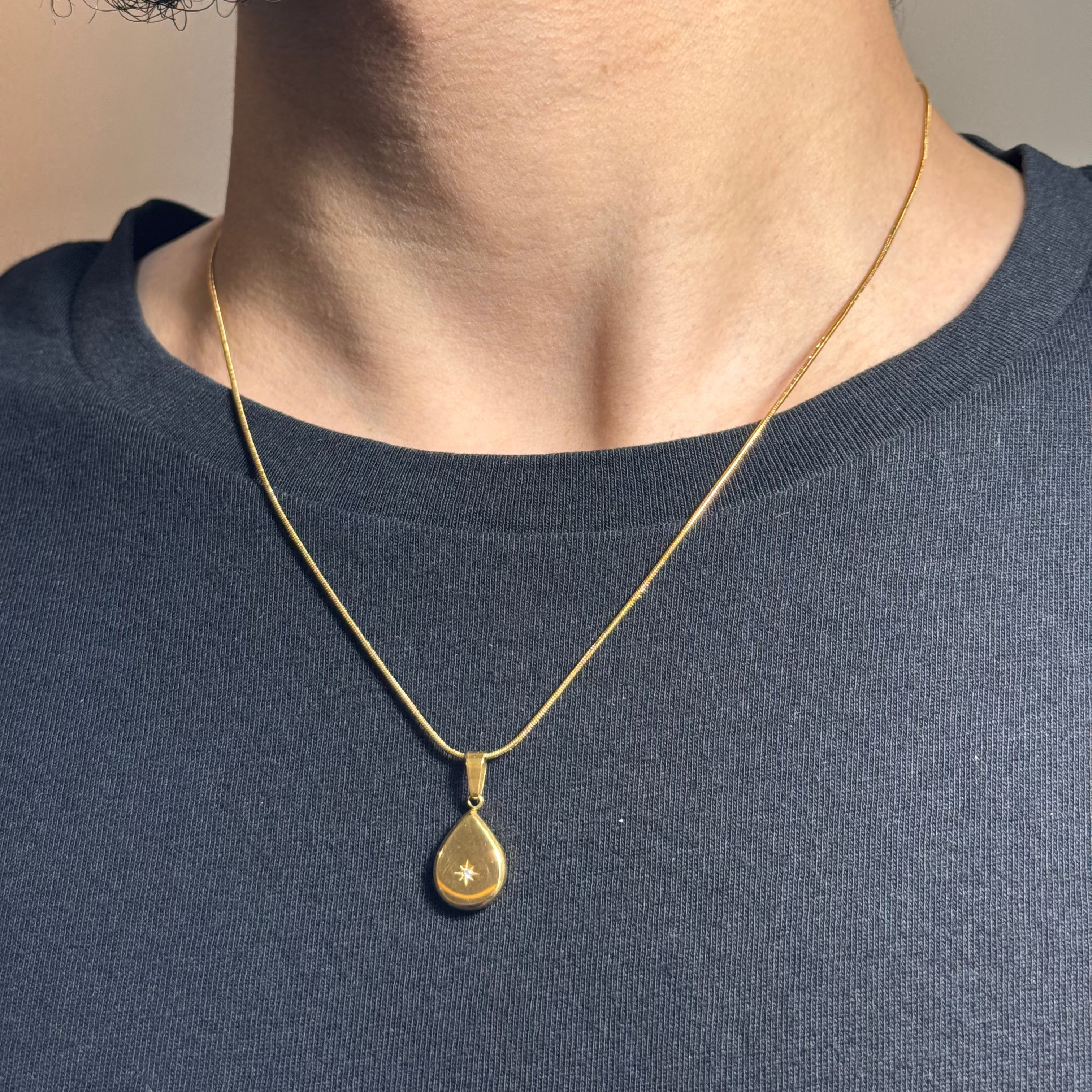 Pure Stainless Steel - Gold Plated 21K