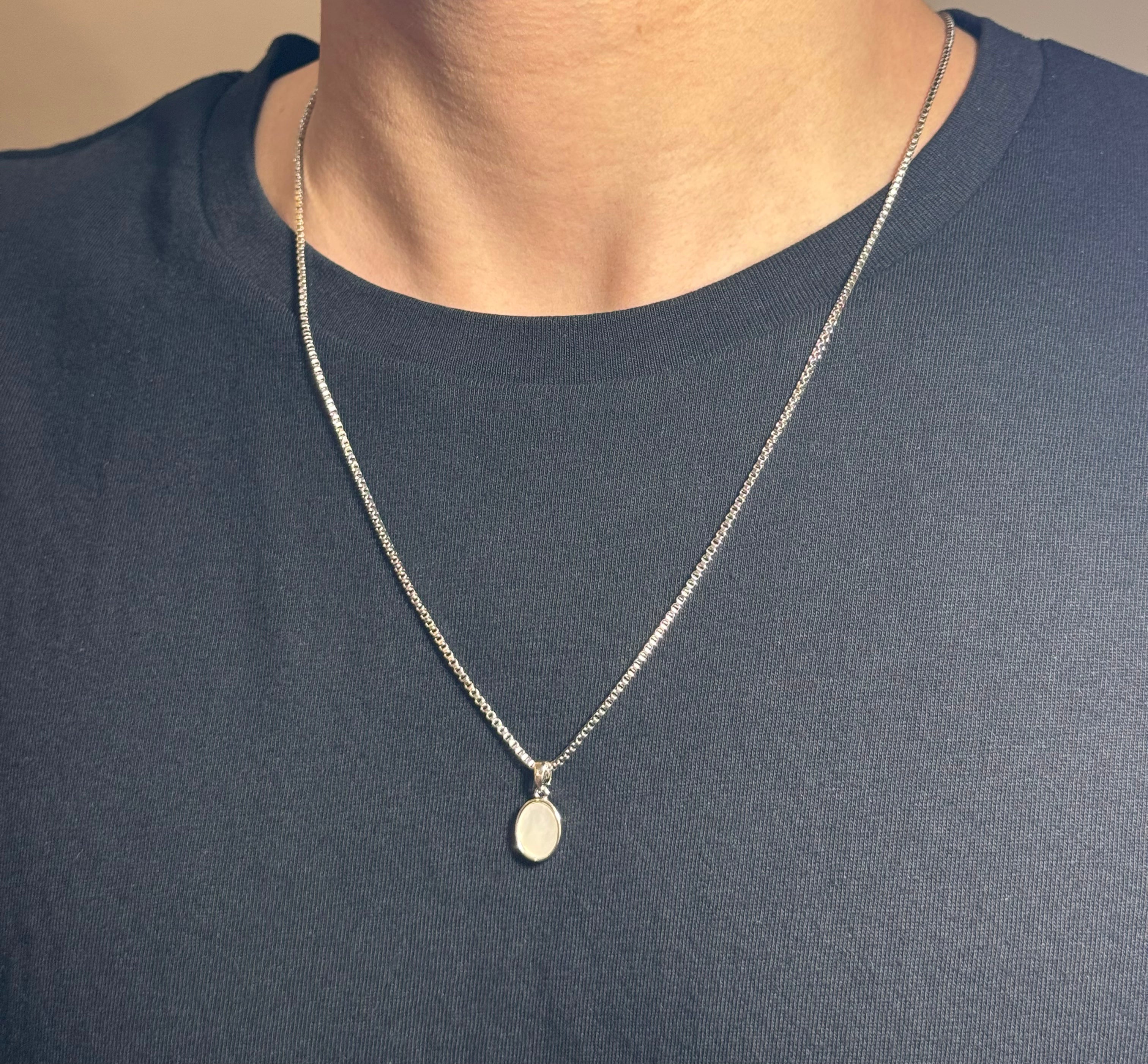 Pure Stainless Steel - silver