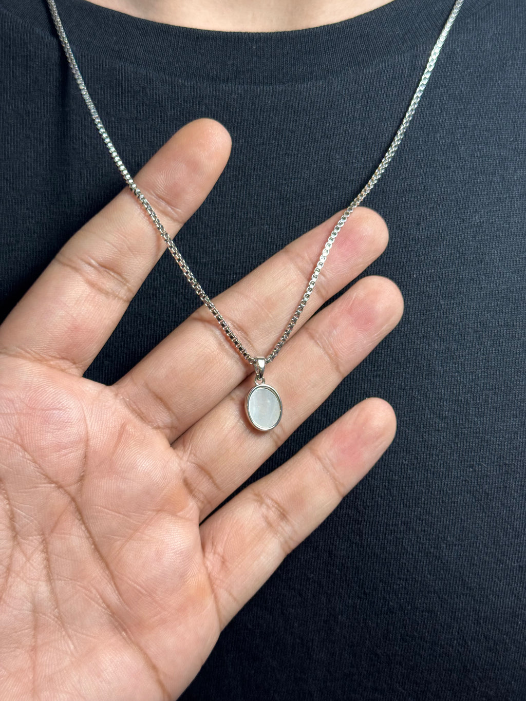 Pure Stainless Steel - silver