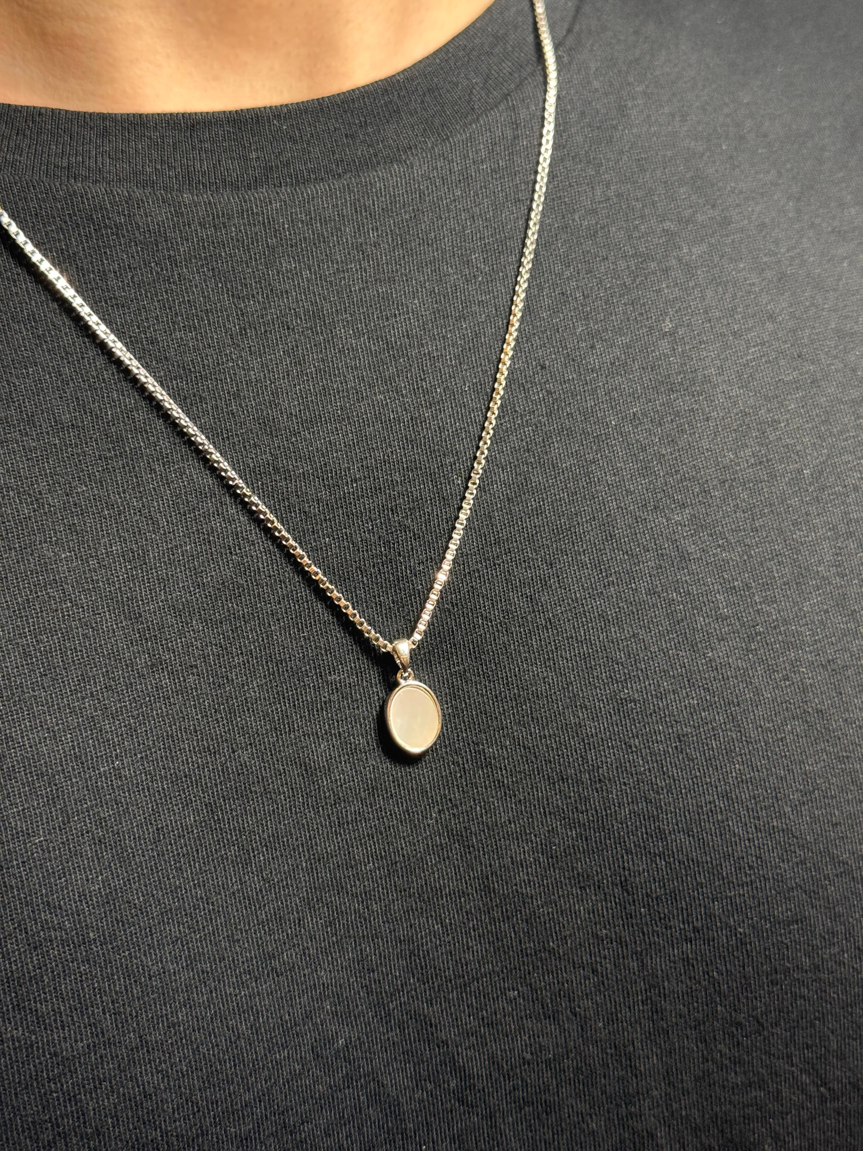 Pure Stainless Steel - silver