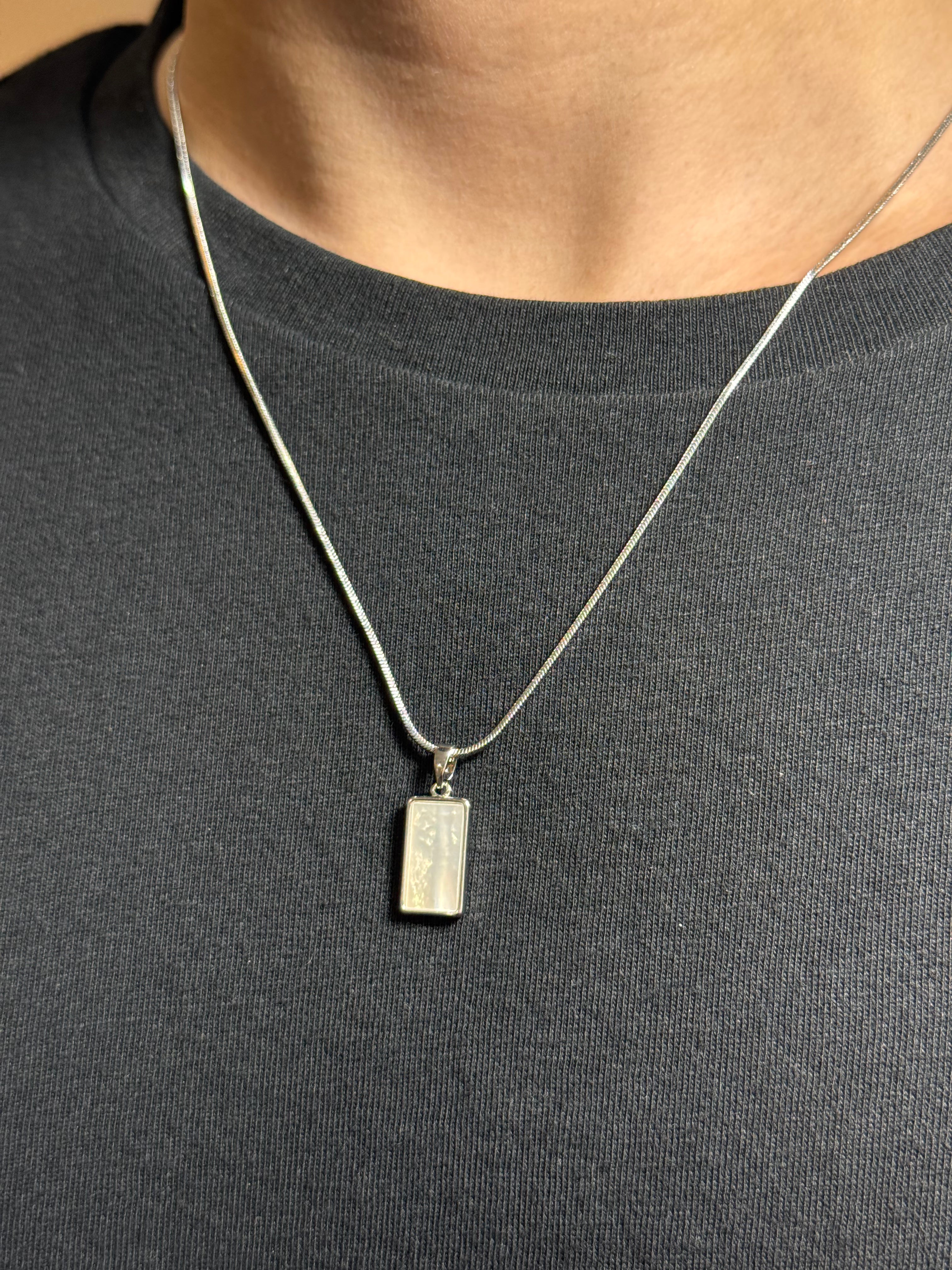 Pure Stainless Steel - silver