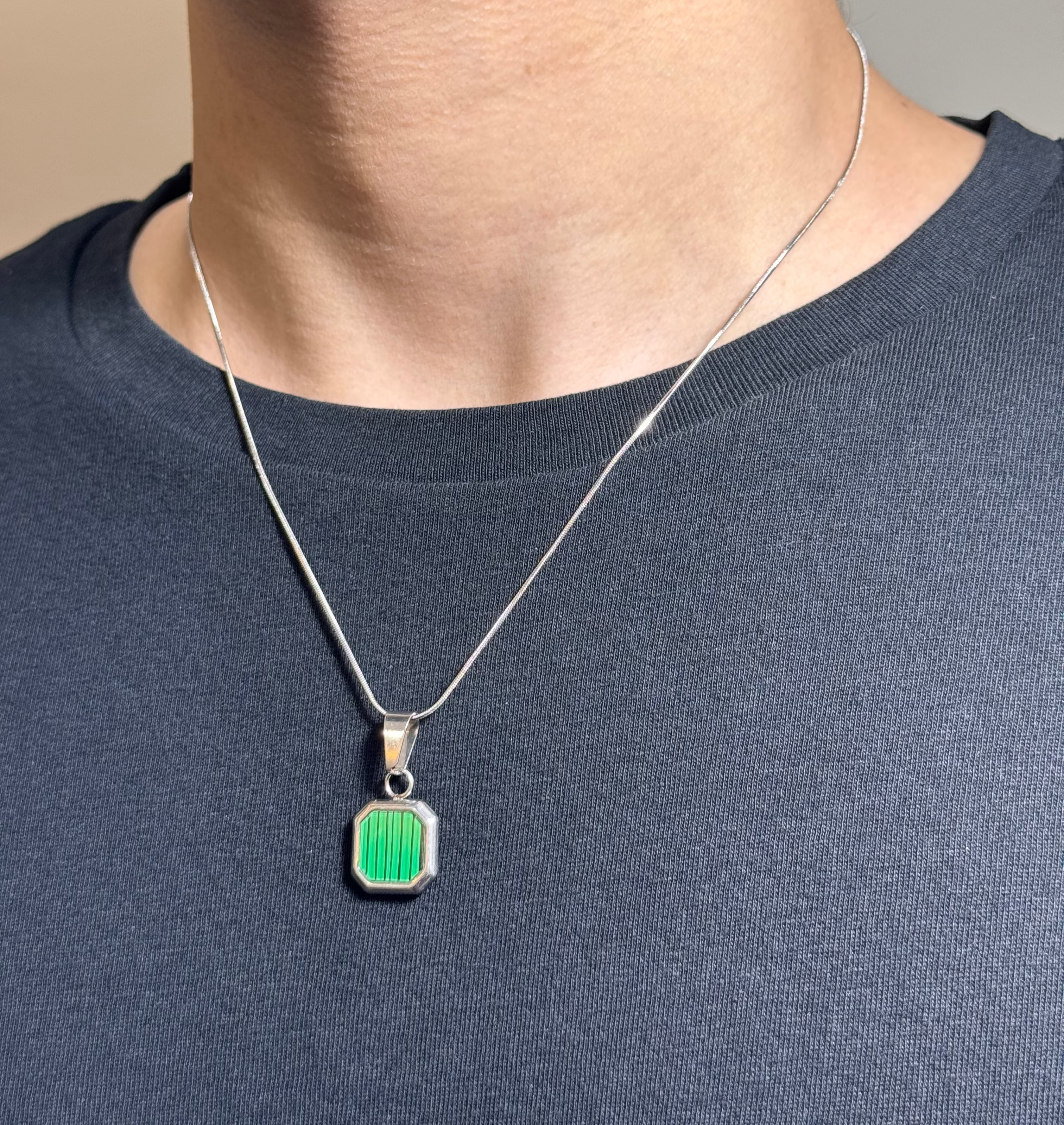 Pure Stainless Steel - silver