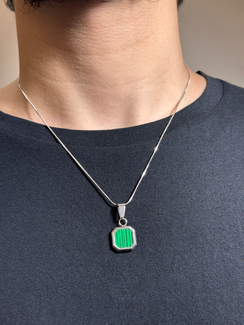 Pure Stainless Steel - silver