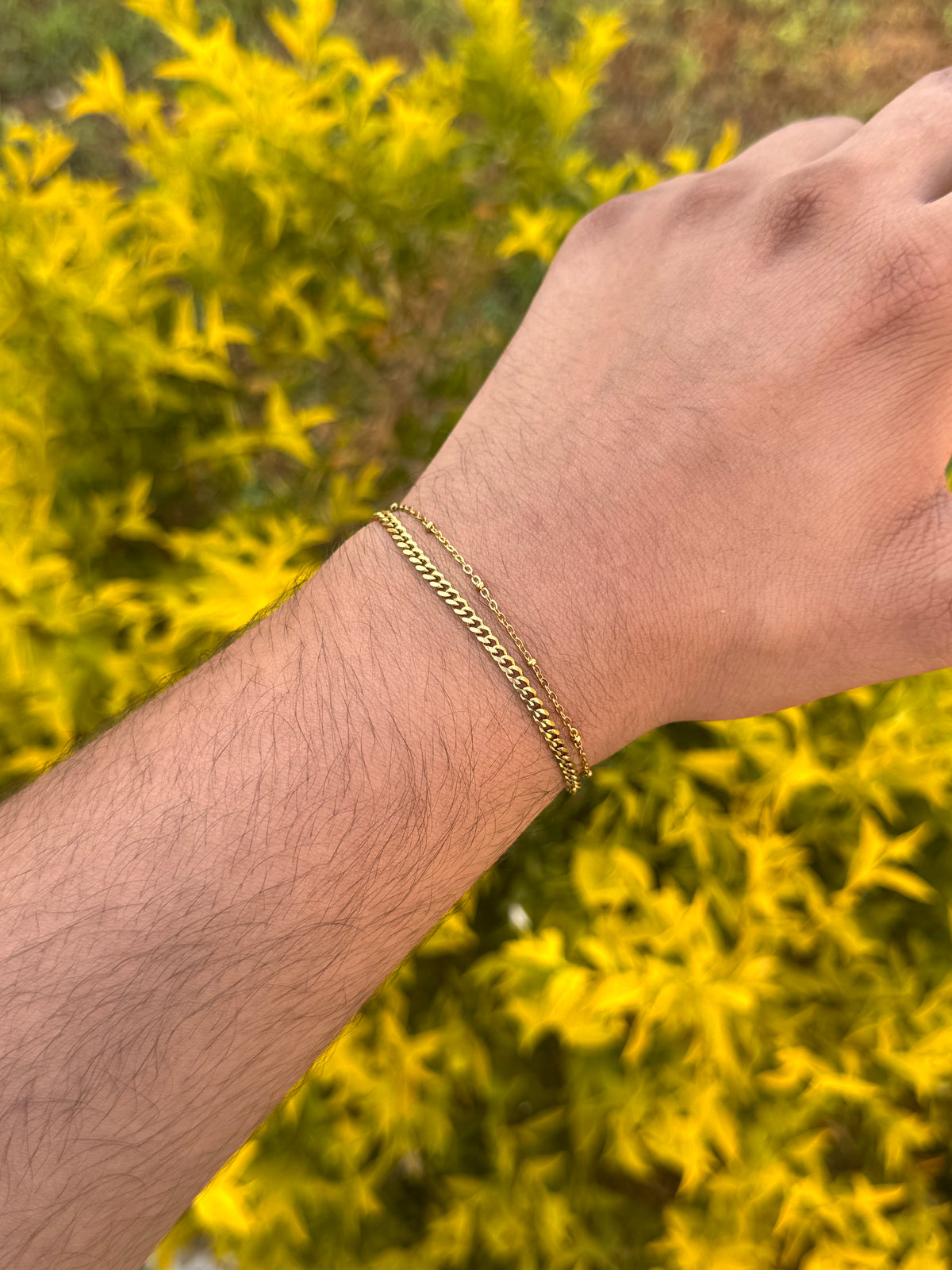 Double Gold bracelet