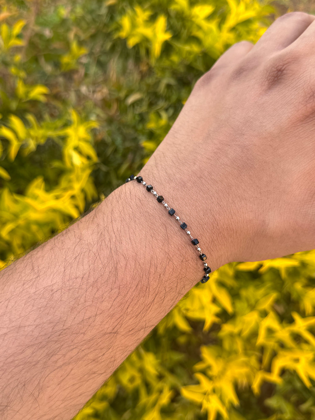 Onyx Circles bracelet