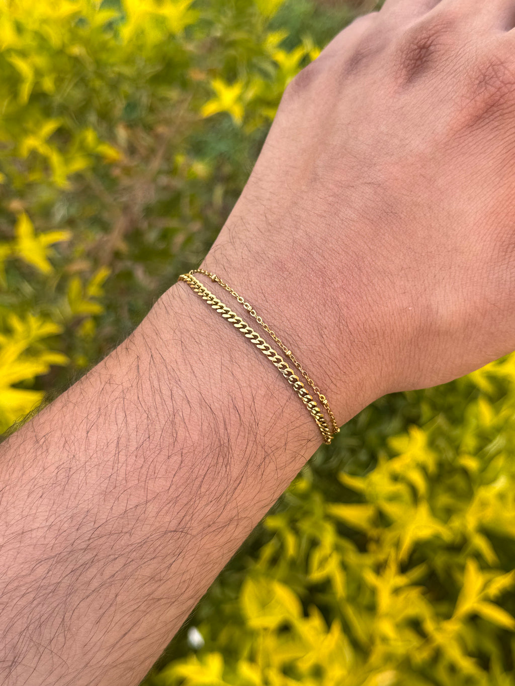 Double Gold bracelet
