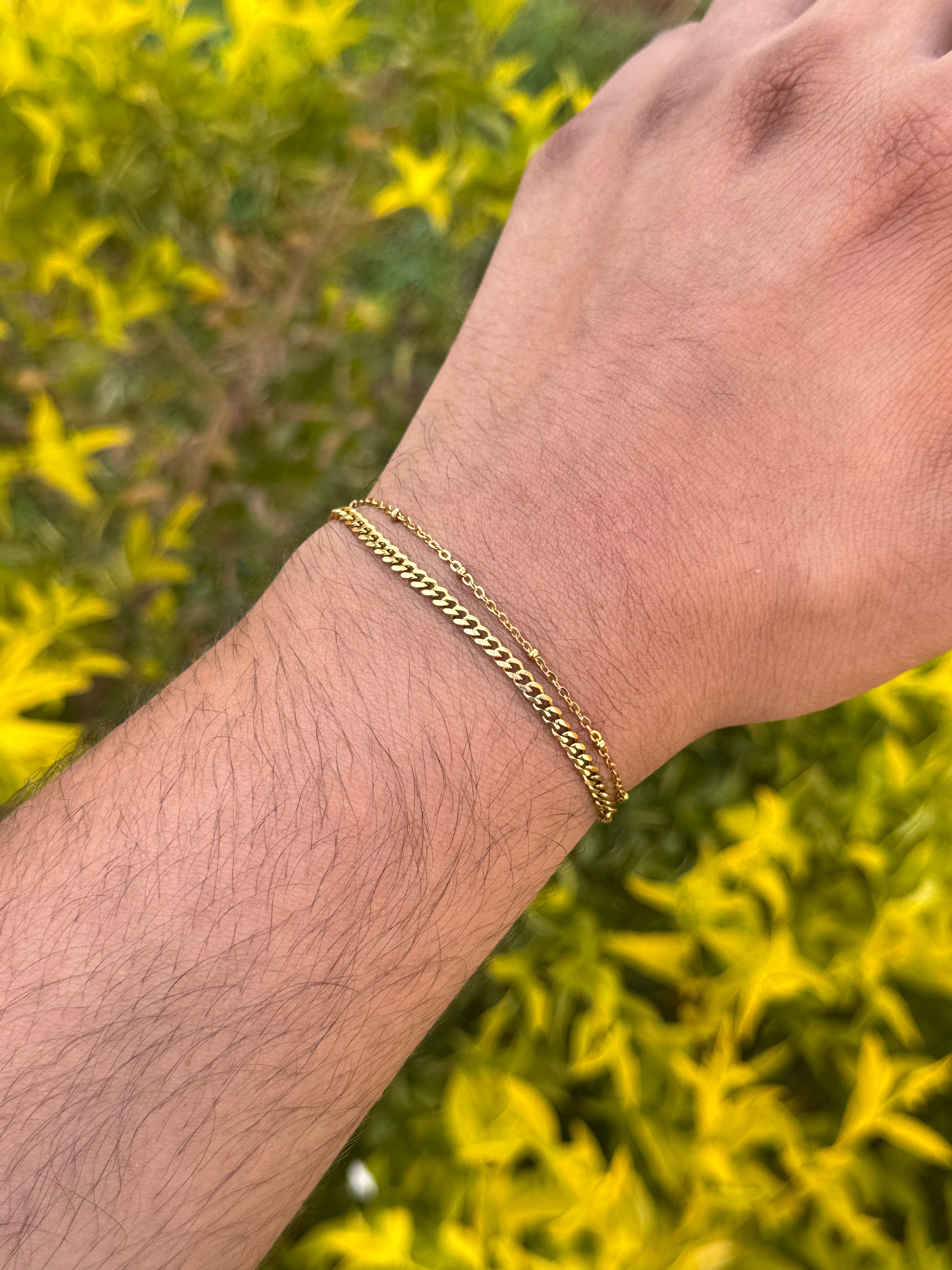 Double Gold bracelet