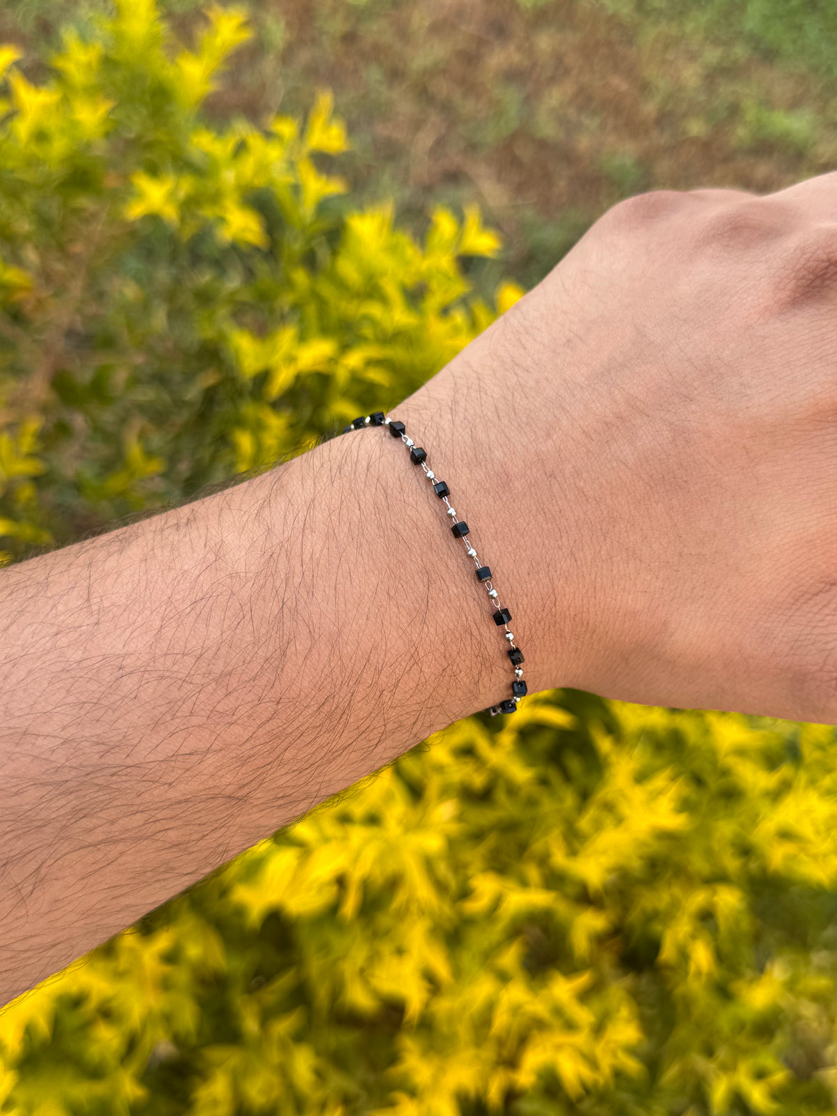 Onyx Circles bracelet